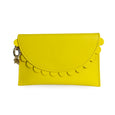 Bella Scallop Purse - Canary Yellow