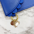 Bella Scallop Purse - Indigo Blue