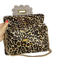 Finn Scallop Bamboo - Leopard Hair on Calf