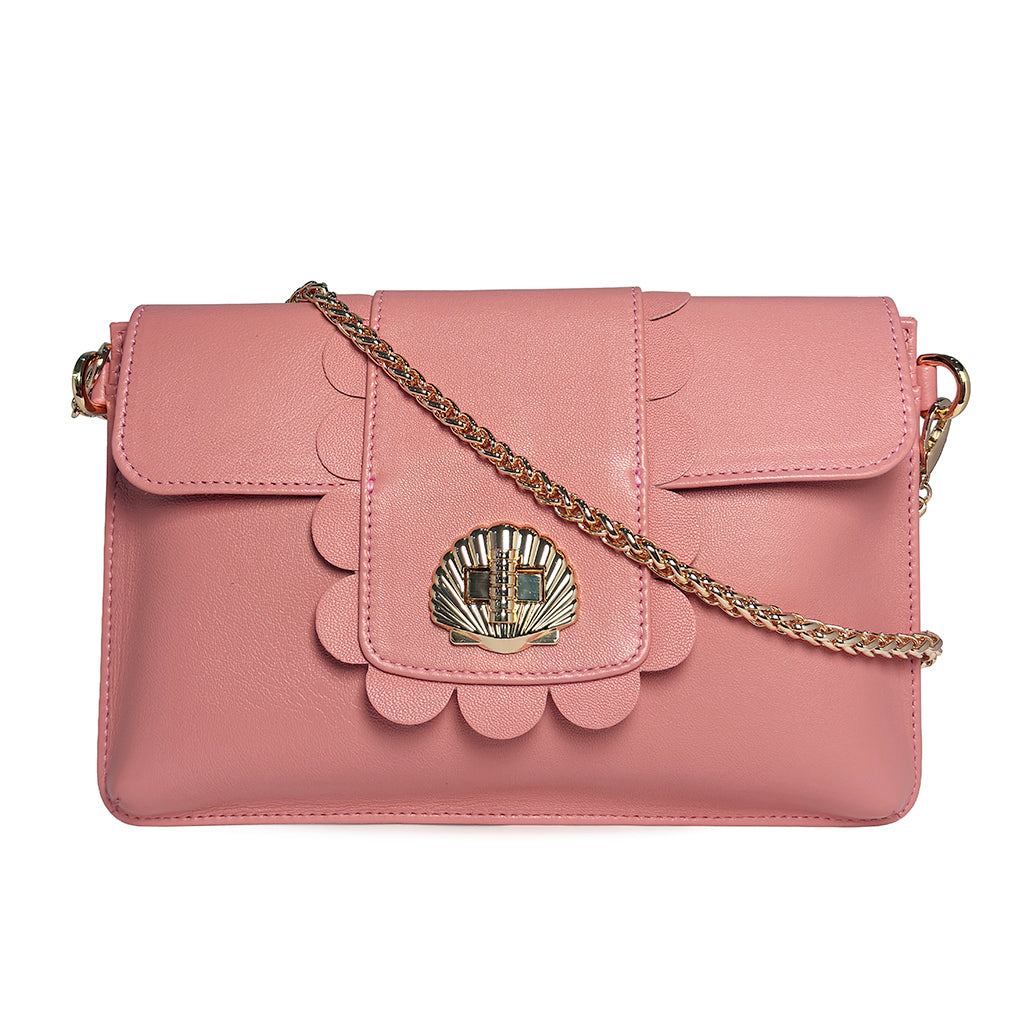 Finn Scallop Shell - Rose Pink