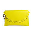 Bella Scallop Purse - Canary Yellow