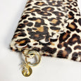 Bella Scallop Purse - Leopard Hair on calf
