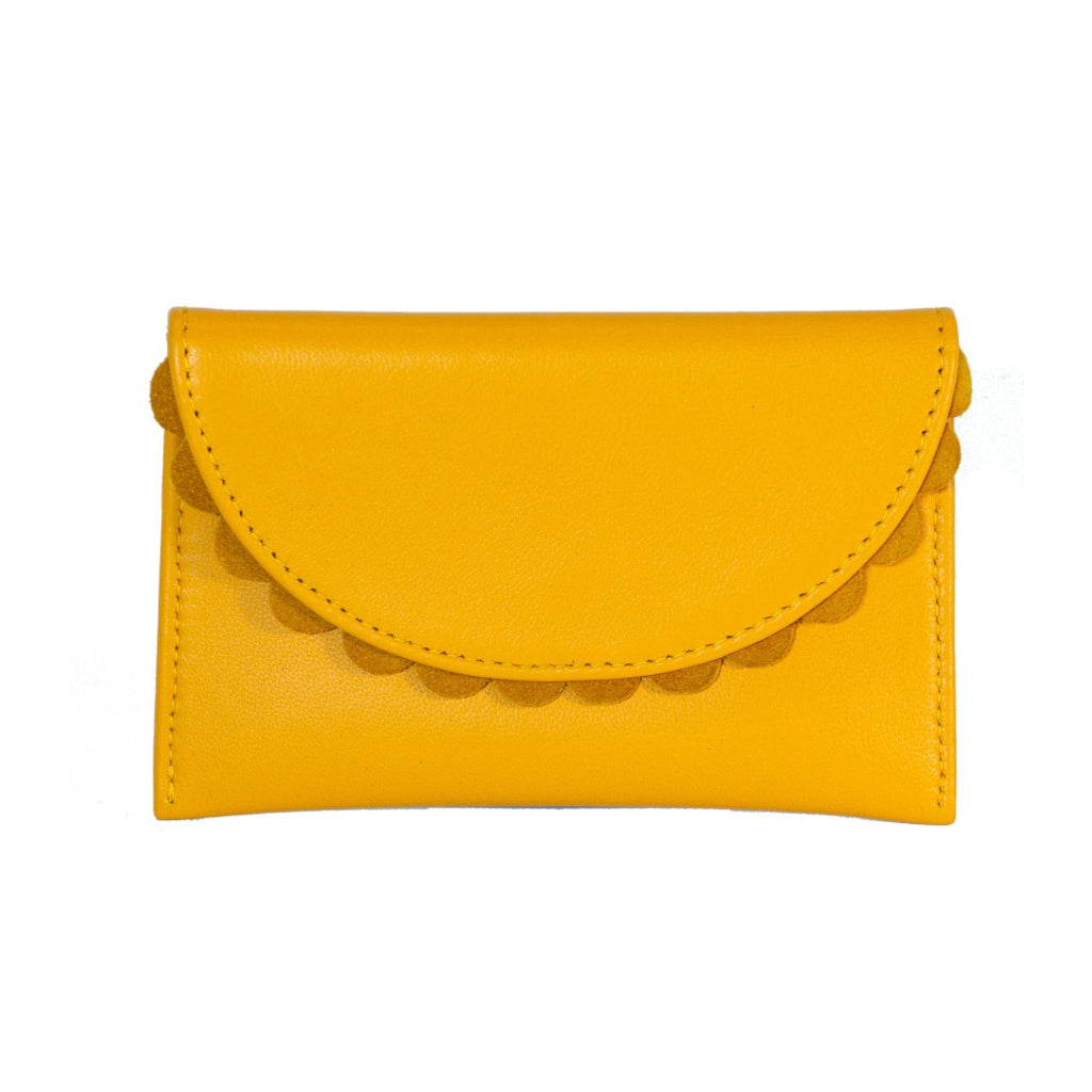 Bella Scallop Purse - Orange
