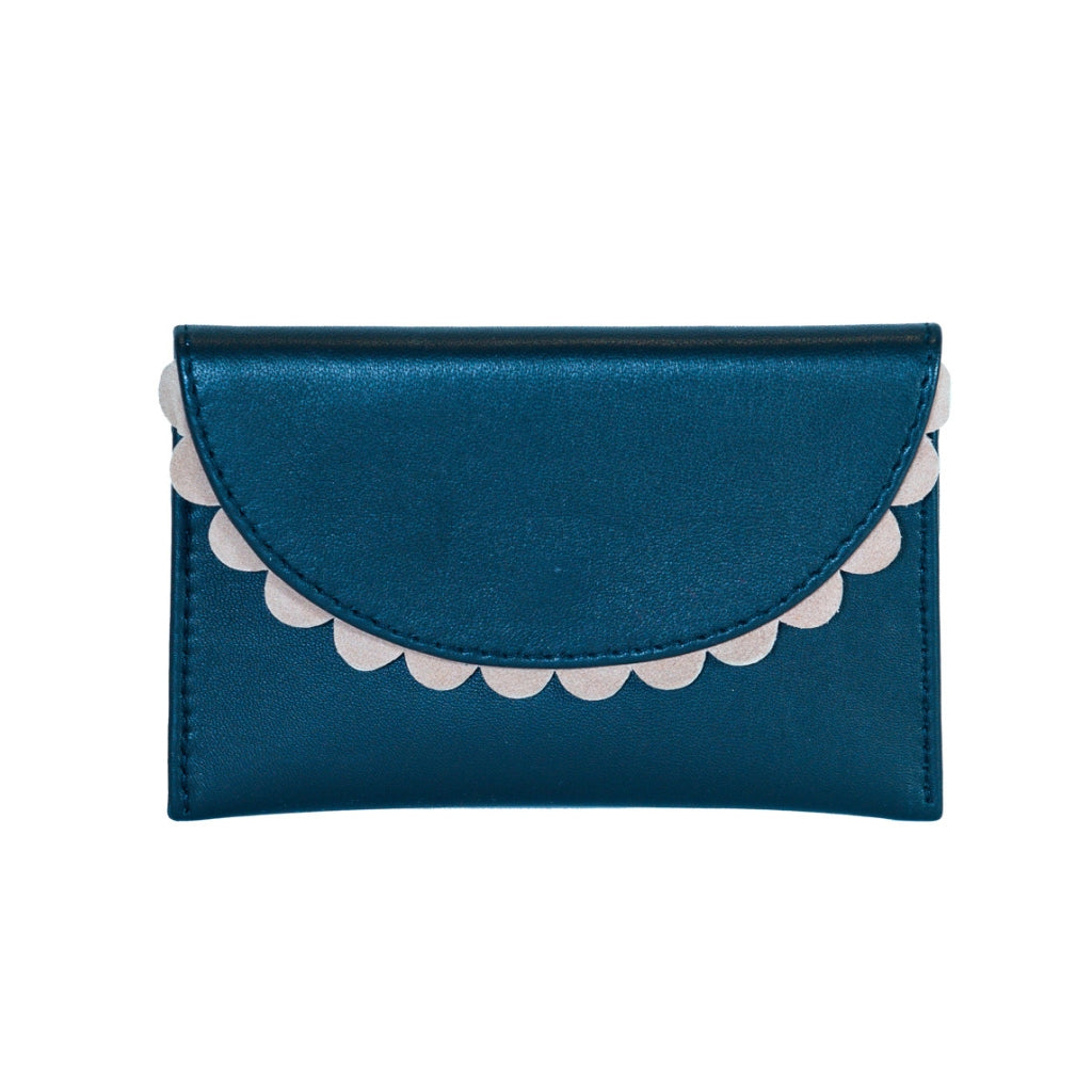Bella Scallop Purse - Monochrome