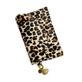 Bella Scallop Purse - Leopard Hair on calf
