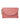 Pink wallet by Elyse & i with scalloped edge design on a white background