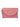 Pink wallet by Elyse & i with scalloped edge design on a white background