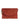 Brown Bella Scallop by Elyse & i suede wallet with scalloped edge on a white background