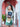 Woman holding multiple Elyse & i Otis handbags in front of a red door