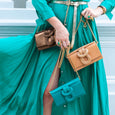 Nell Knot - Aqua Green Emboss