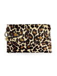 Bella Scallop Purse - Leopard Hair on calf