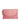Pink Bella Purse wallet by Elyse & i with scalloped edge and gold charm on a white background