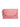 Pink Bella Purse wallet by Elyse & i with scalloped edge and keychain on a white background