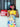 Woman holding a yellow Finn Elyse & i clutch bag in front of a red toolbox.