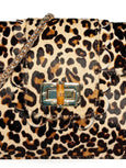 Finn Scallop Bamboo - Leopard Hair on Calf