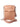 Tan leather crossbody bag with chain detail on a white background