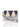 Handbag with a patterned flap on a white background