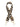 Leopard print bag strap with gold hardware on a white background