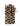 Leopard print phone case with a keychain on a white background