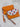 Bunty Wrist Wallet - Tangerine Floral
