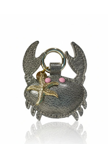 Chilli Crab Leather Bag Charm - Singapore Themed Souvenir by Elyse & i.