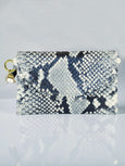 Bella Scallop Purse - Mono Snakeprint