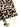 Elyse & i Bella Purse Scallop Leopard print fabric with gold charm and shell pendant on a white background