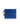 Blue cardholder with a keychain on a white background