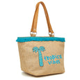 Louis Tote - Palm Tree Turquoise