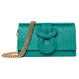 Nell Knot - Aqua Green Emboss
