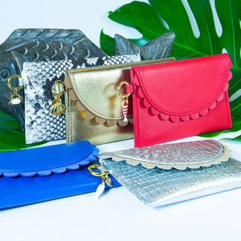 Bella Scallop Purse