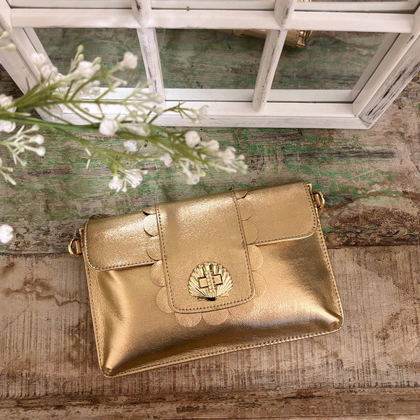 Finn Scallop Shell - Gold
