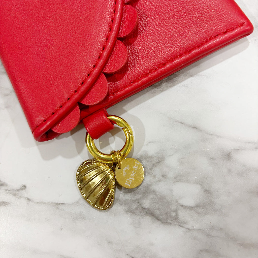 Bella Scallop Purse - Watermelon