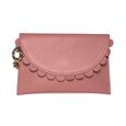 Bella Scallop Purse - Rose