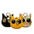 Cat Bag Charms - orange, gold, black