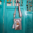 Luna Lock Phone Bag - Silver