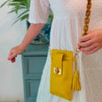 Luna Lock Phone Bag - Sunshine Yellow