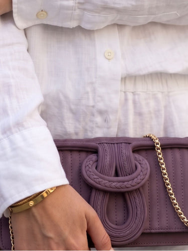 Nell Knot Quilt - Mauve