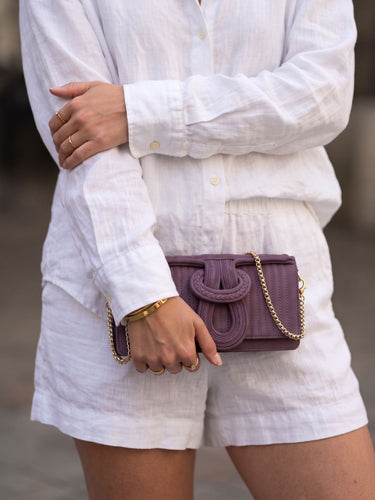 Nell Knot Quilt - Mauve