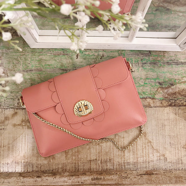 Finn Scallop Shell - Rose Pink