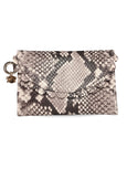 Bella Scallop Purse - Mono Snakeprint