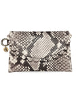 Bella Scallop Purse - Mono Snakeprint