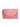 Pink Bella Purse wallet by Elyse & i  with scalloped edge and keychain on a white background