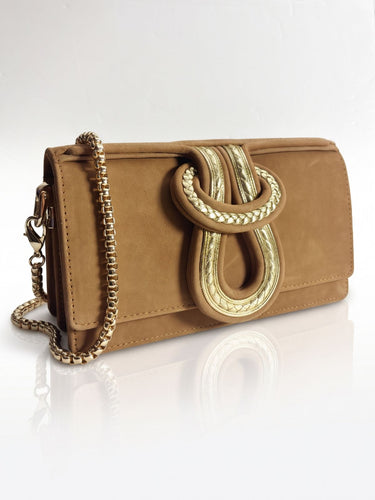 Nell Knot Toffee & Gold
