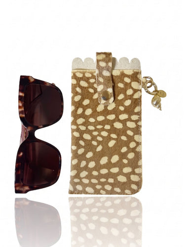 Louis Glasses Case - Bambi