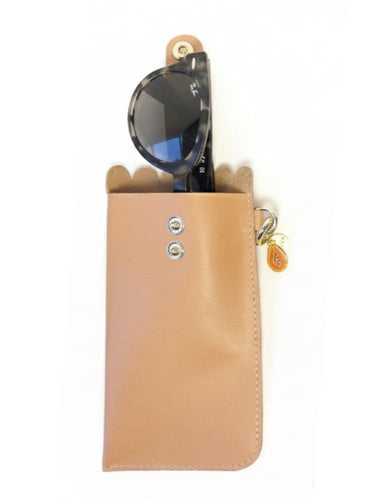 Louis Glasses Case - Blush Pink