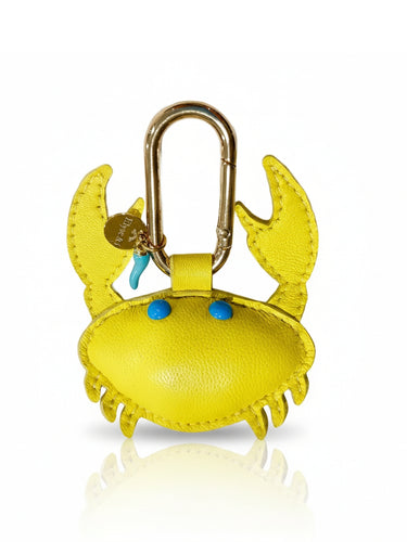 Chilli Crab Leather Bag Charm - Singapore Themed Souvenir by Elyse & i.