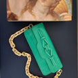 Noa Chain Wallet - Jade